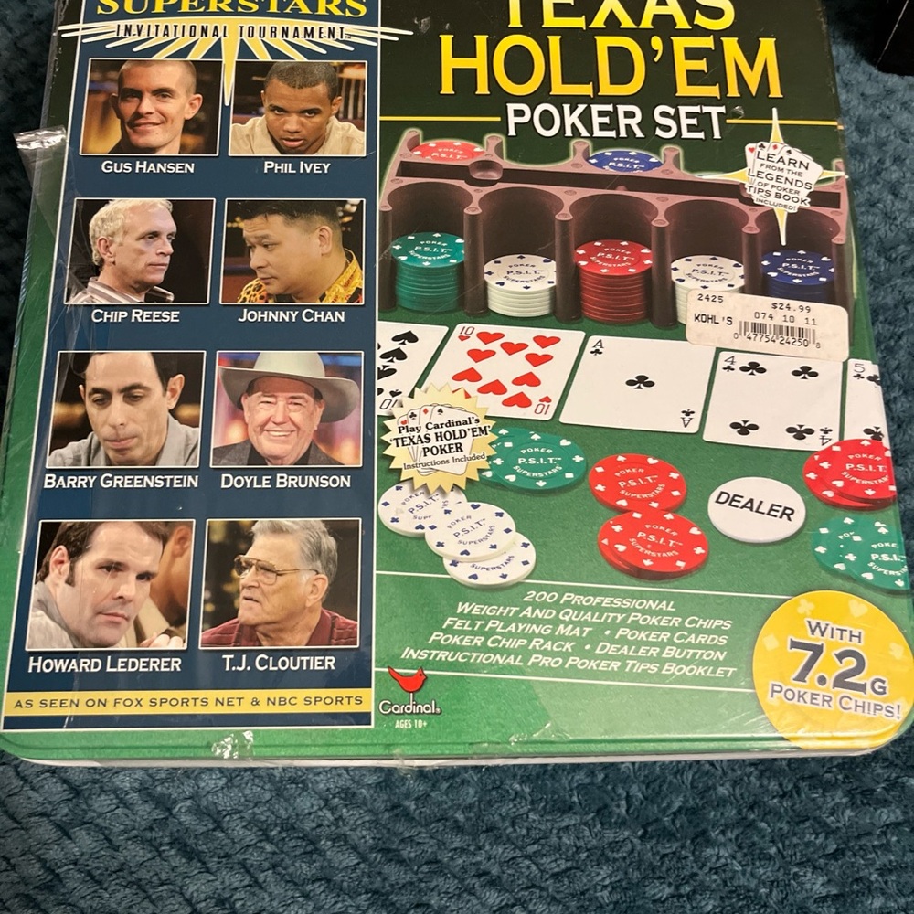 Texas Hold’em poker set